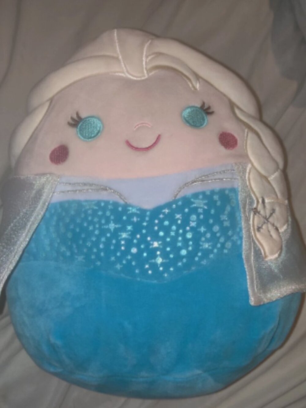Squishmallow Elsa 10" Frozen Disney Princess Plush Stuffed Toy Kellytoy